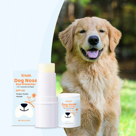 Kriath Dog Nose Protection Cream Gentle Care with Shea Butter & Vitamin E UV Shield for Pet Outdoor