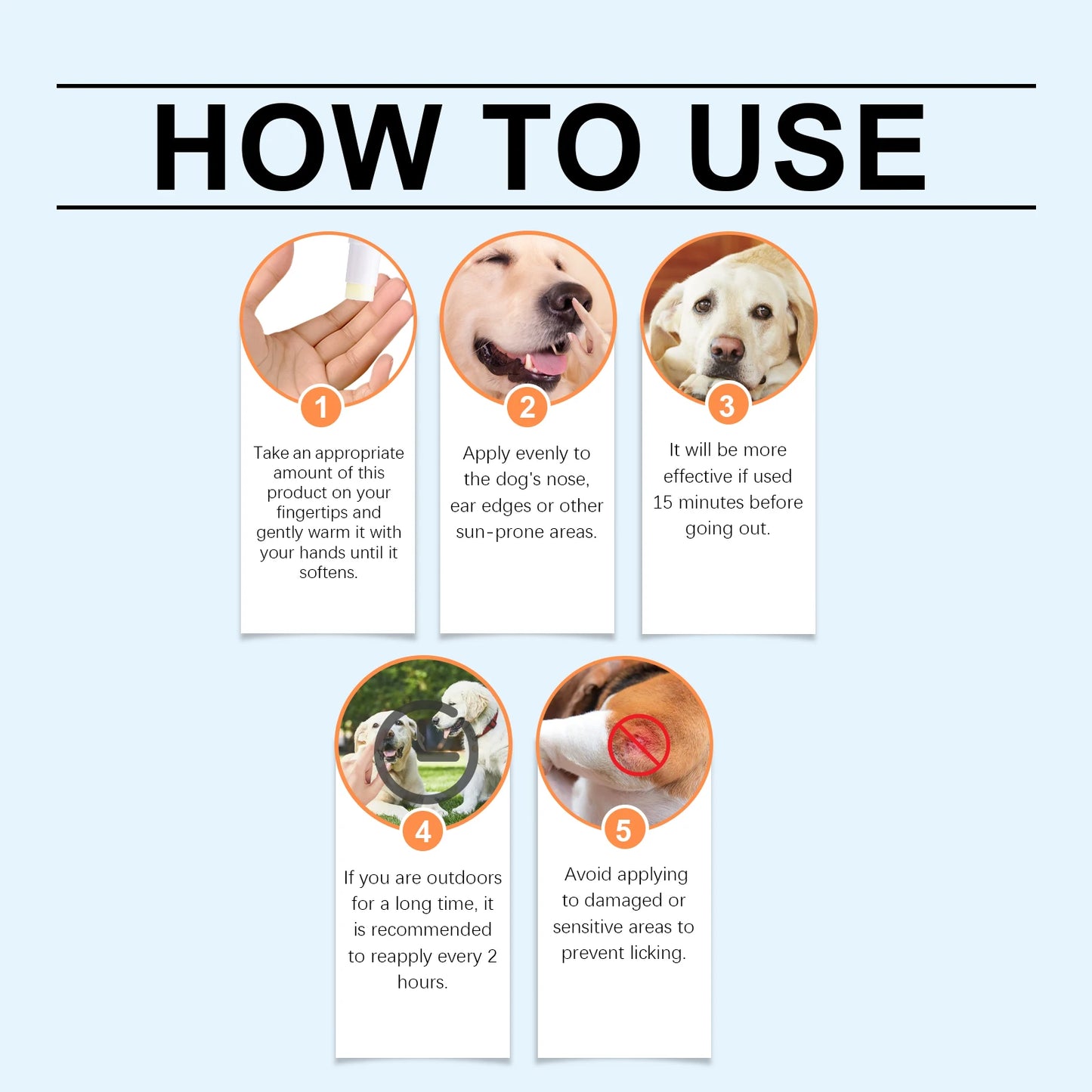Kriath Dog Nose Protection Cream Gentle Care with Shea Butter & Vitamin E UV Shield for Pet Outdoor