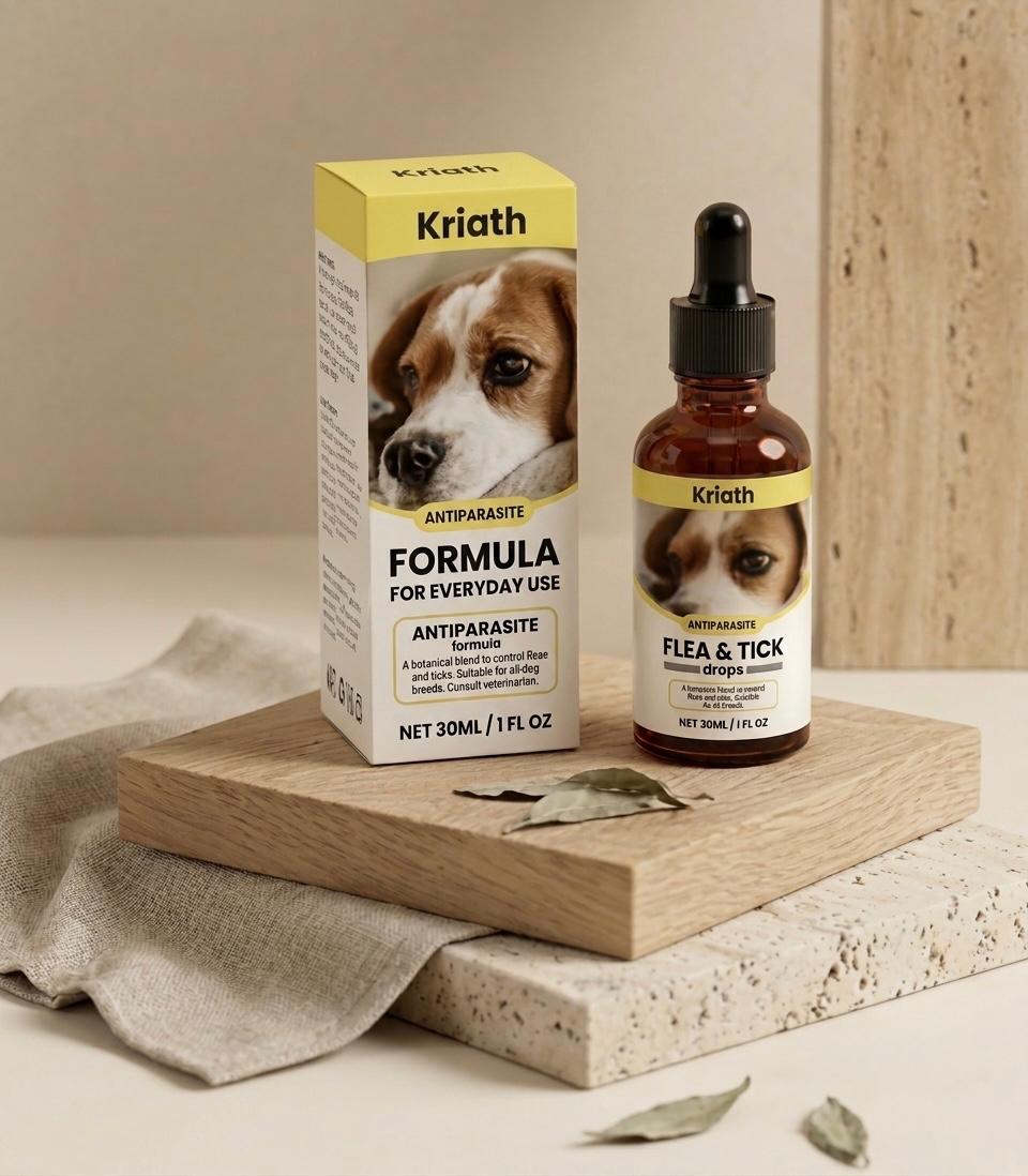 Vision & Yeux Chien – Gouttes Confort Oculaire | Soutien Vision & Immunité
