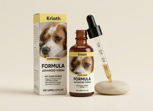 Vision & Yeux Chien – Gouttes Confort Oculaire | Soutien Vision & Immunité